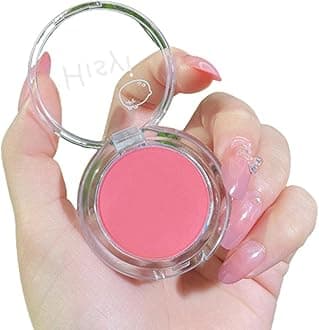 Matte Blush Peach Cream Makeup Orange Pink Blush Palette Cheek Contour Blush Cosmetics Blusher Red Rouge Highlighter Cheek Blush