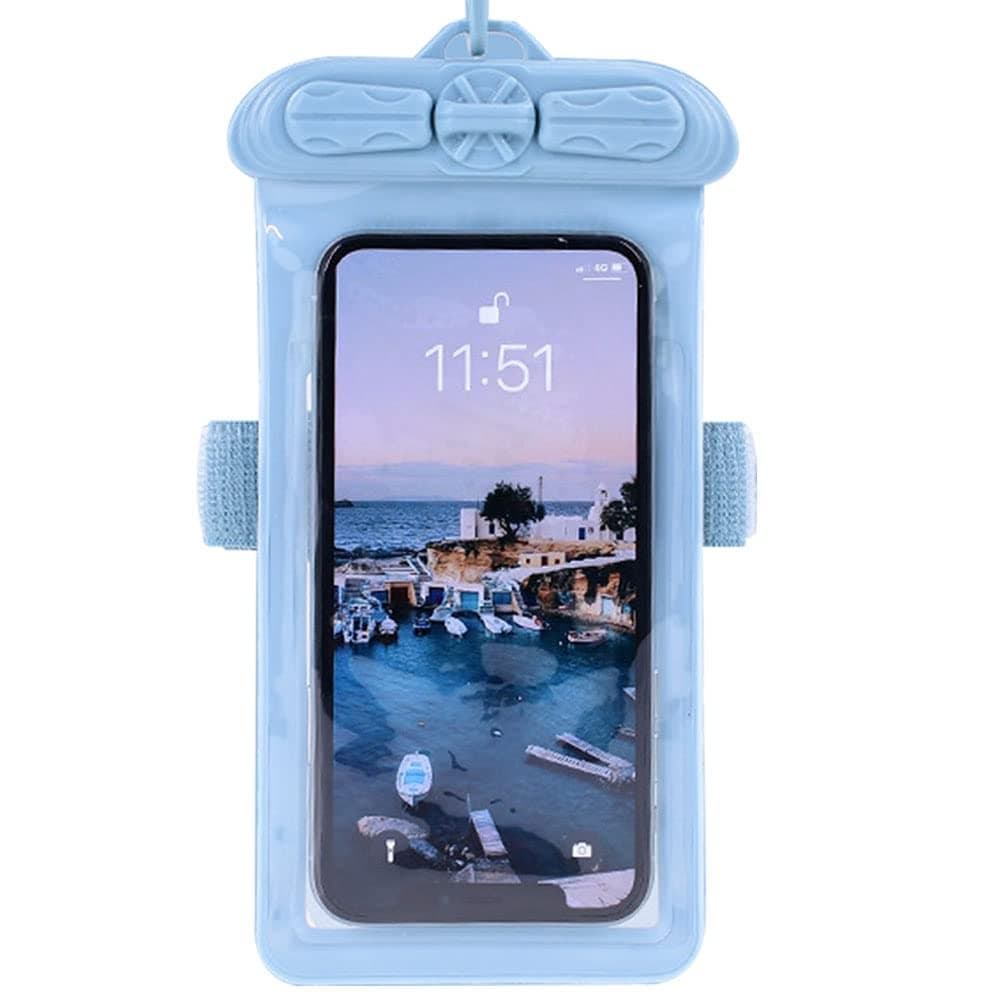 Phone Case, Compatible with Huawei nova 2 Plus nova2 Plus Waterproof Pouch Dry Bag [ Not Screen Protector Film ] Blue
