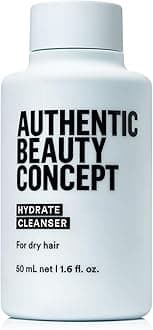Authentic Beauty Concept Hydrate Cleanser | Moisturizing Cleansing Shampoo | Normal To Dry or Curly Hair | Vegan & Cruelty-free | Sulfate-free | 1.6 fl. oz.