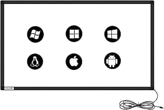 GreenTouch 55 inch 10 Points IR Touch Frame Infrared Touch Screen Without Glass USB Interface Free-Drive for LCD Monitor