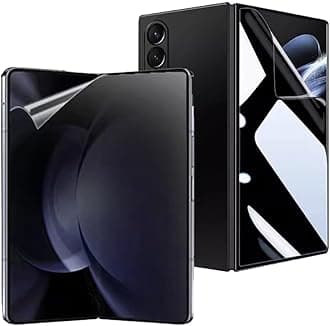 Fold 5 Hydrogel Privacy Protective Film for Samsung Galaxy Z Fold5 5G,2 Pcs Anti-spy Soft TPU Screen Protectors (Non-Tempered Film)(Non-breakable) (Face ID Unlock)
