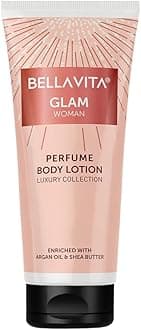 Glam Woman Perfume Body Lotion for Nourishing, Hydrating, Soft, Supple,Healthy Skin with Argan Oil and Shea Butter 200 Ml