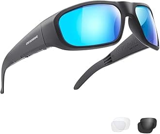 OhO Smart Glasses,Polarized Sunglasses with Bluetooth Speaker,Athletic/Outdoor UV Protection and Voice Control,Unisex