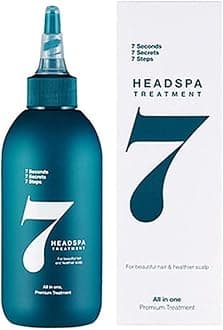 Head Spa 7 treatment 200ml (6.76 fl oz) After shampooing Hair-drop Scalp Hair-loss Hair thinning Growth Natural extracts