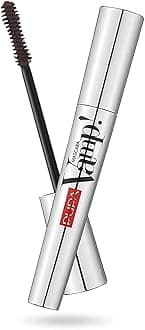 Milano Vamp! Exceptional Volume Mascara - Exaggerated Lashes with Oversize Volume - Revolutionary in Performance and Formula - Creamy Texture with a Restructuring Effect - 100 Black - 0.183 Oz