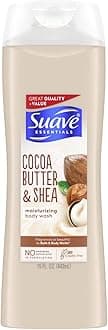 Suave Essentials Body Wash, Creamy Cocoa Butter and Shea 15 oz