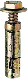 M10 x75mm Loose Bolt Shield Anchor Heavy Duty Wall Plug - Single