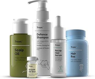 TrayaHair Regrowth Starter Kit for Men | Stage 1 of Hair Loss