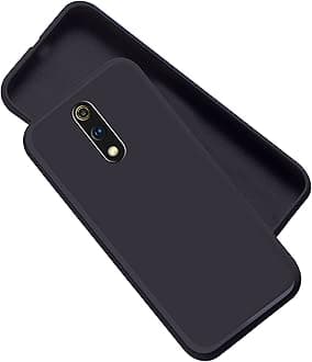 A rtistque Back Cover Case for Realme X/Oppo K3 with Camera Protection | Shockproof TPU | Stylish Protective Design | Slim Fit | Ultra Matte | Realme X/Oppo K3 Back Cover - Black