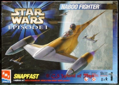 Naboo Fighter Star Wars Model Kit