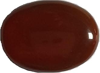 Inaya Gems Natural Yemeni Aqeeq Stone Yemenia Stone Red Sulemani Akik Stone Hakik Stone 10 to 12 Cts Untreated and Unheated Islamic Sacred Stone