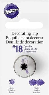 Silver STD Decorating Tip, 418-18