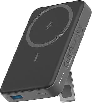 Anker Power Bank, 633 Magnetic Battery, 10,000mAh Foldable Magnetic Wireless Portable Charger, Only for iPhone 17/17 Air/17 Pro/17 Pro Max, iPhone 16/15/14/13/12 Series