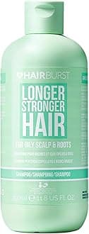 HAIR BURST Shampoo for Oily Hair — Deep Cleansing, Purifying & Hydrating with Tropical Aroma - Promotes Growth, Reduces Hair Loss-Free of SLS, Silicones & Parabens - Made in UK