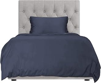 Hotel Sheets Direct Duvet Cover Bed Linen Set, 2 -Piece Set, Navy Blue, Twin XL