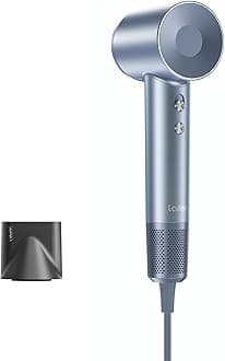 Swift Hair Dryer, High Speed 200M Ionic Blow Dryer with 110, 000 RPM Brushless Motor for Fast Drying, Low Noise, Hairdryer with Magnetic Nozzle, HD500