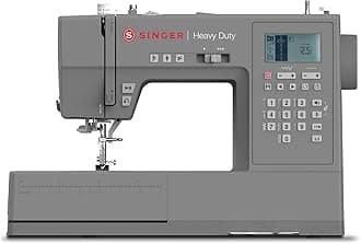 Heavy Duty 6800C Computerized Sewing Machine with Accessory Kit | Strong Motor with Enhanced Piercing Power, 586 Stitch Applications, LCD Screen, Full Metal frame & 1-step Buttonhole