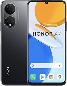 HONOR X7 Smartphone Android 11, 4GB RAM + 128GB Storage, 6.47” FullView Screen with 90Hz Smooth Display, 48MP Rear Quad Camera, 5000mAh High Capacity Battery（2 Year Warranty)