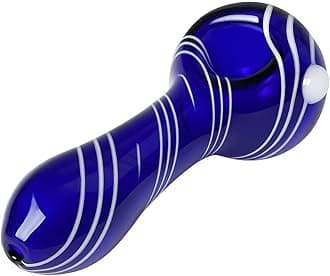 Premium Portable Tobacco Pipe Starter Kit, Complete Accessory Set, Travel-Friendly Smoking Pipe Gift Collection(Blue B)