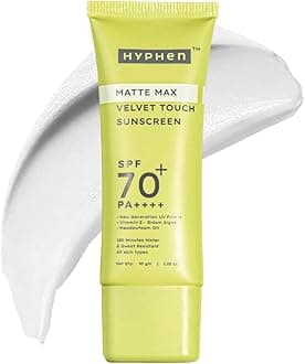 Hyphen Matte Max Velvet Touch Sunscreen Spf 70+ Pa++++|Sun Protection|Sun Shi...