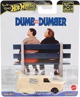 Premium Pop Culture Dumb and Dumber Mutt Cutts Van, Die-Cast Metal Collection, Real Riders JBL80