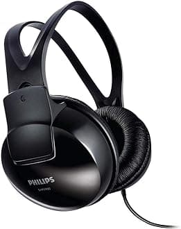 SHP1900 Stereo Over-Ear Headphones, Black