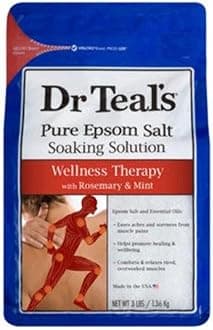 Dr. Teal's Epsom Salt Soaking Solution, Rosemary and Mint, 48 Ounce
