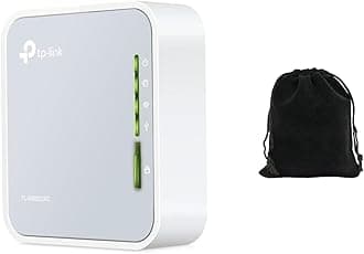 TP-Link AC750 Wireless Travel Router TL-WR902AC – Dual Band 2.4GHz/5GHz Wi-Fi, Portable Nano Design, USB File Sharing & Charging, Multiple Modes: Router/Hotspot/Extender/AP, Includes Travel Pouch