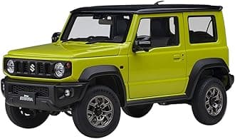 AUTOart 78506 1/18 Suzuki Jimny Sierra (JB74) Yellow/Black Roof Finished Product