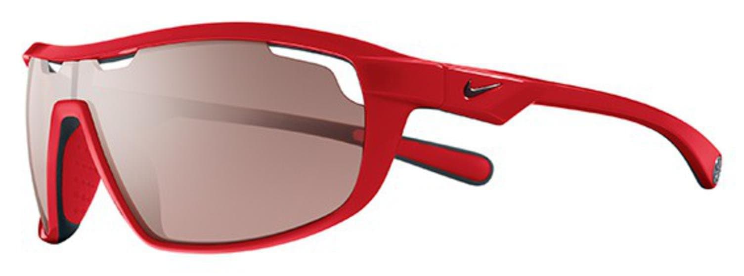 Nike Road Machine E Sunglasses, Hyper Red/Matte Black, Max Speed Tint Lens