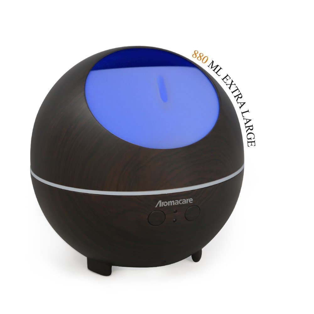 Aromacare 880ml Essential Oil Diffuser,Aroma Diffuser for Essential Oils for Large Room, Cool Mist Humidifier for Bedroom, Living Room, Baby Room-Quite & Extra Large