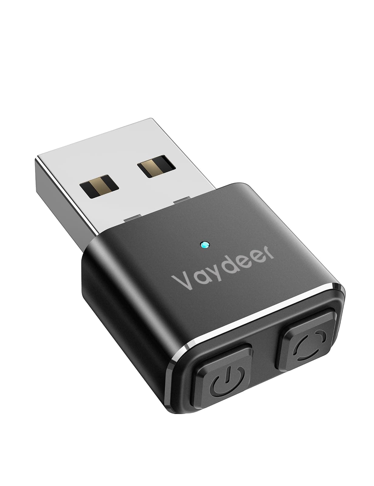 VAYDEERMetal Mini Mouse Jiggler, Premium Metal Shell with Memory Function, 3 Random and Natural Tracks, Undetectable Mouse Jiggler to Boost Your Productivity