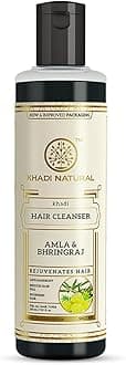 - Amla & Bhringraj Hair Cleanser | Herbal Shampoo for Hair Cleansing & Scalp Care | Helps Maintain Hair Strength, Shine & Texture | Gentle Daily Hair Care Formula | Suitable for All Hair Types | 210ml