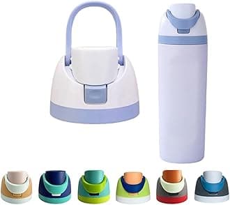 Fif for your Owala FreeSip experience with our Replacement Cap! Compatible with Owala Cup sizes 16oz 24oz 32oz and 40oz this BPA-free One-Touch Water Bottle Top Cap ensures a leak-proof seal (Purple)