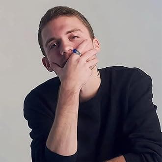 PYTALI Sapphire Ring for Men S925 Sterling Silver Blue Sapphire Rings Mens Cool Handmade for Men’s Ring Luxury Jewelry Gift Wedding Engagement Band Size 4-16