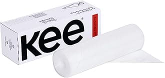 DecoPac KEE-SEAL ULTRA Disposable Pastry Bags, Piping Bag with Non-Slip Outer Surface, Smooth-Flow Interior, Easy Tear Perforation, Convenient Dispenser Box, 21-Inch, Clear