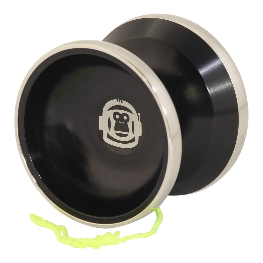 Spintastics Space Monkey Yo-Yo - Unresponsive or Responsive Play - Bi-Metal Yo-Yo (Black)