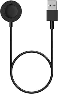 Charger for Fossil Gen 6/Gen 5/Gen 5E/Gen 4, Michael Kors Gen 6 5 5E 4 Smart Watch Magnetic Charging Cable 3.3ft / 100cm (Black)