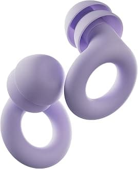 Loop Quiet 2 Plus Ear Plugs with Double Tips – Ultra-Comfy Reusable Earplugs For Sleep, Focus, Travel, Noise Sensitivity | Flexible Protection | 24 dB (SNR) Noise Reduction + 3 dB with Double Tips