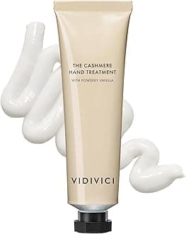 VIDIVICI The Cashmere Hand Treatment - Hand Cream Enriched with Shea Butter for Deep Hydration - Citrus and Woody-Musk Scented Had Butter for Dry and Cracked Hands, 1.69 oz.