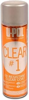 U-Pol Products 0796 Clear CLEAR#1 High Gloss Clear Coat - 450 ml