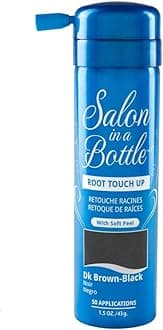 Salon in a Bottle Root Touch up Hair Spray Darkest Brown / Black