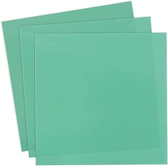 G10 FR4 Garolite Sheets 235x235mm, 1/16" Thick, Fiberglass Plastic Composite Build Surface Plate Bed for 3D Printers - 3 Pcs