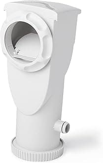 Summer Waves SkimmerPlus P53FX1500 1500GPH Above Ground Swimming Pool 120V GFCI Skimmer Filter Pump System with 1.25" Circle Connection and Hose