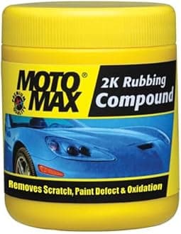 2K Rubbing Compound 100g | Removes Minor Scratches, Swirl Marks, Paint defect and Oxidization from metal surfaces on Cars, Bike, Motorbikes | Removes dirt, grime, stains to make surface glossy