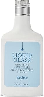 Liquid Glass Smoothing Conditioner - Full Size | Reduces Frizz, Adds a Smooth & Shiny Finish, Lightweight Formula for all Hair Types, Vegan & Cruelty Free