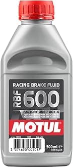MTL100949 8068HL RBF 600 Factory Line Dot-4 100 Percent Synthetic Racing Brake Fluid-600, 500. ml