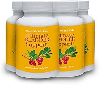 Ultimate Bladder Support Dietary Supplement 30 Capsules Restore Your Freedom and Confidence - 4 Bottles