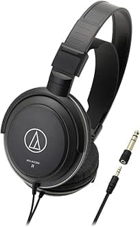 Audio-Technica ATH-AVC200 SonicPro Over-Ear Closed-Back Dynamic Headphones Black, Wired