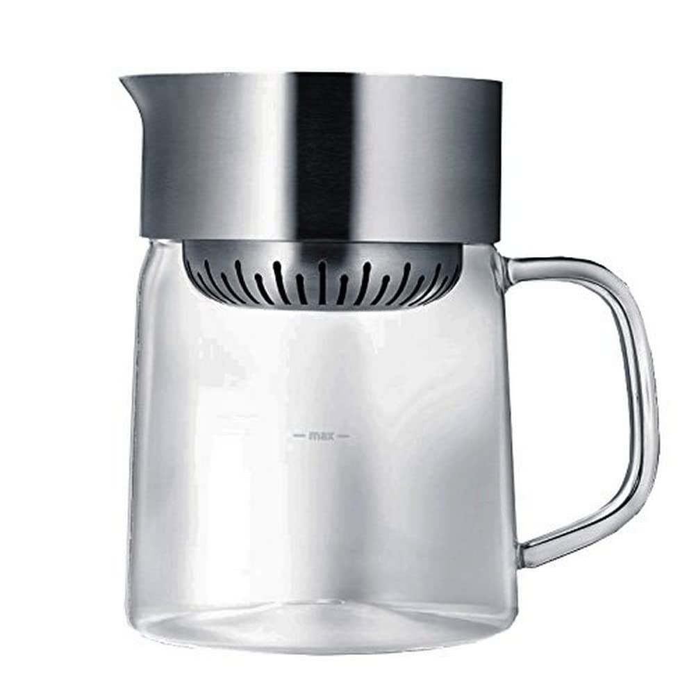 blomus Jane Tea Maker, Silver/Transparent